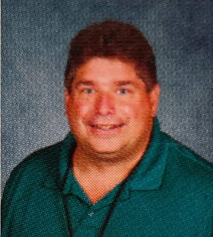 A photo of Mr. Keith Duffalo from the yearbook 2022.