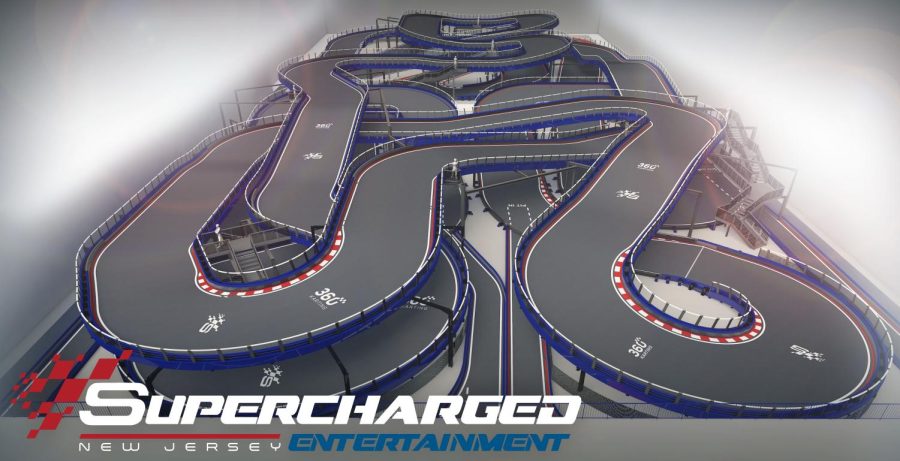 Supercharged Multi-Level Karting Track