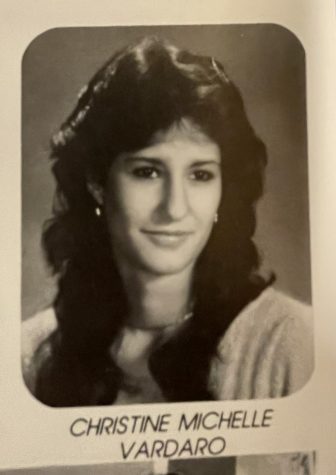 Ms. Christine Vardaro in a yearbook photo.
