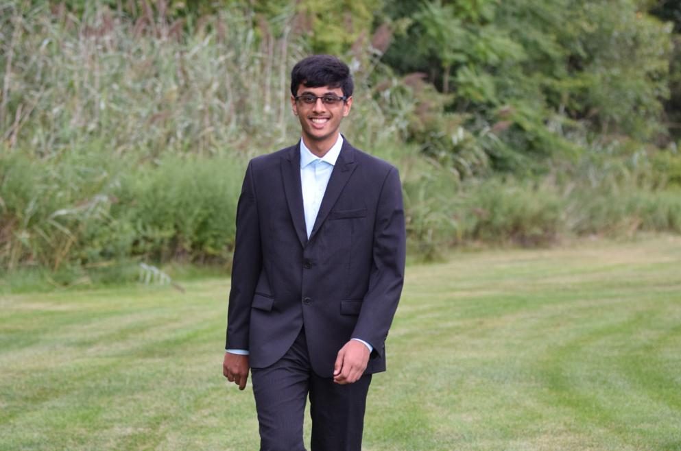 Agastya Kalagarla 24 has been chosen as the September Senior of the Month for this year.