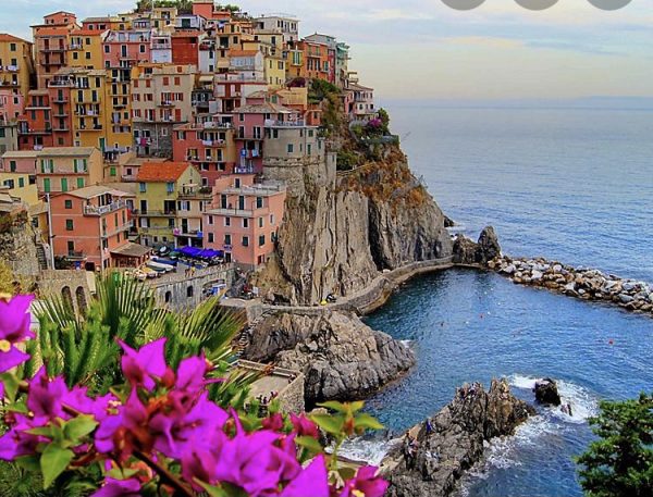 The Amalfi Coast, as seen by Mr. Michael Piccolo while on a trip to Italy. Piccolo has been on many trips around the world, to places like Indonesia, Bermuda, and Brazil.