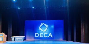 DECA West Jersey Districts awards ceremony held at Kean Universitys Wilkins Theatre.