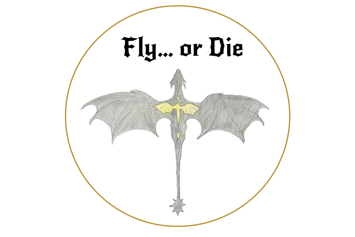 The warning Fly... or Die quite literally captures the life or death situations Cadet Violet Sorrengail faces on a daily basis in the Riders Quadrant.