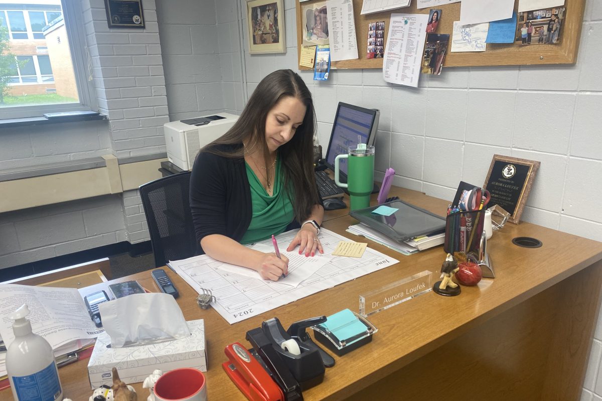 Dr. Aurora Loufek works behind the scenes to ensure students reach their maximum potential. Loufek recently earned her doctorate from Carson-Newman Univsersity.