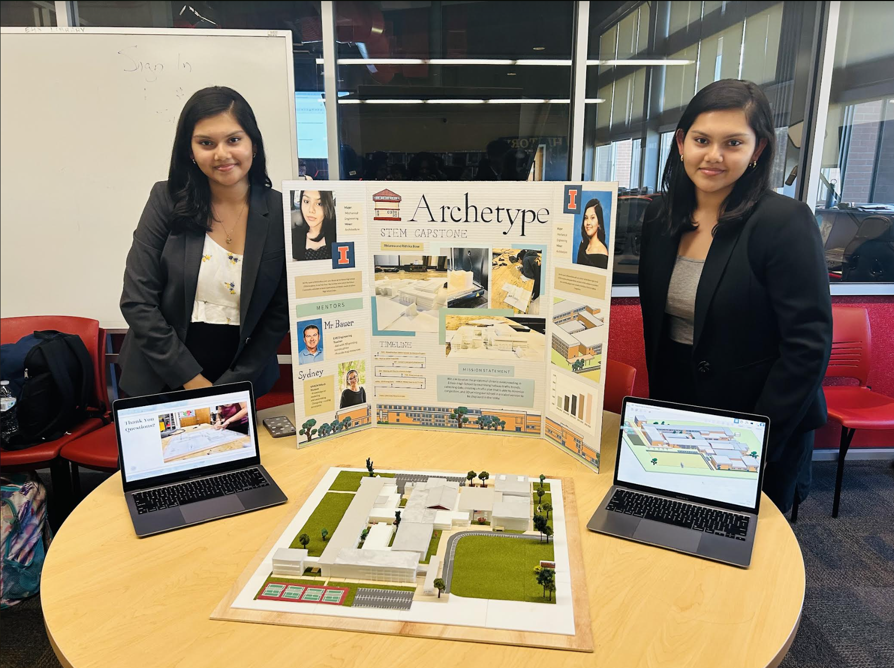 ‘24 STEM Seniors Present Long-Awaited Capstone Projects