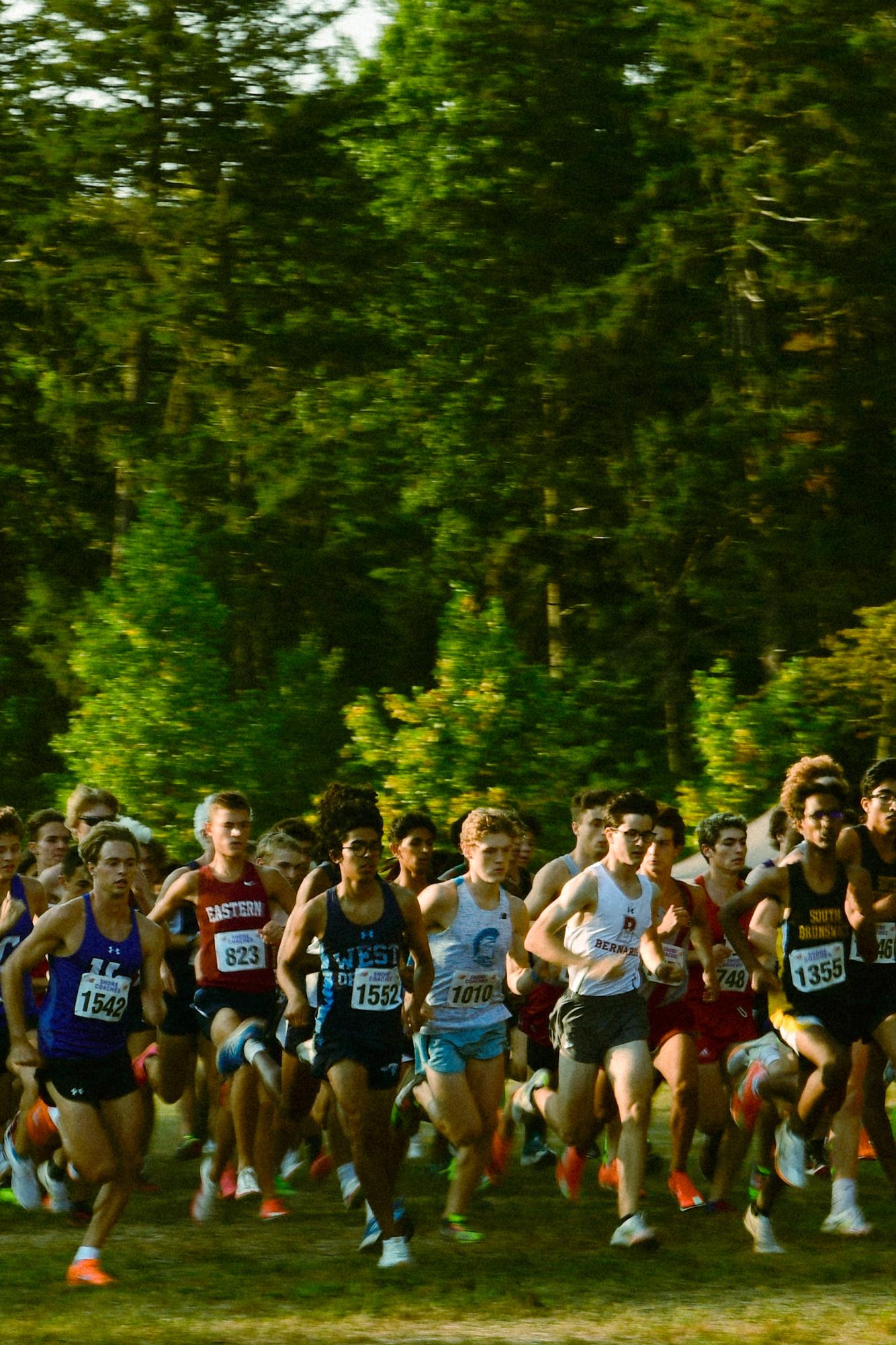 Eagles Succeed by the Shore: Cross Country Battle at Ocean County Park