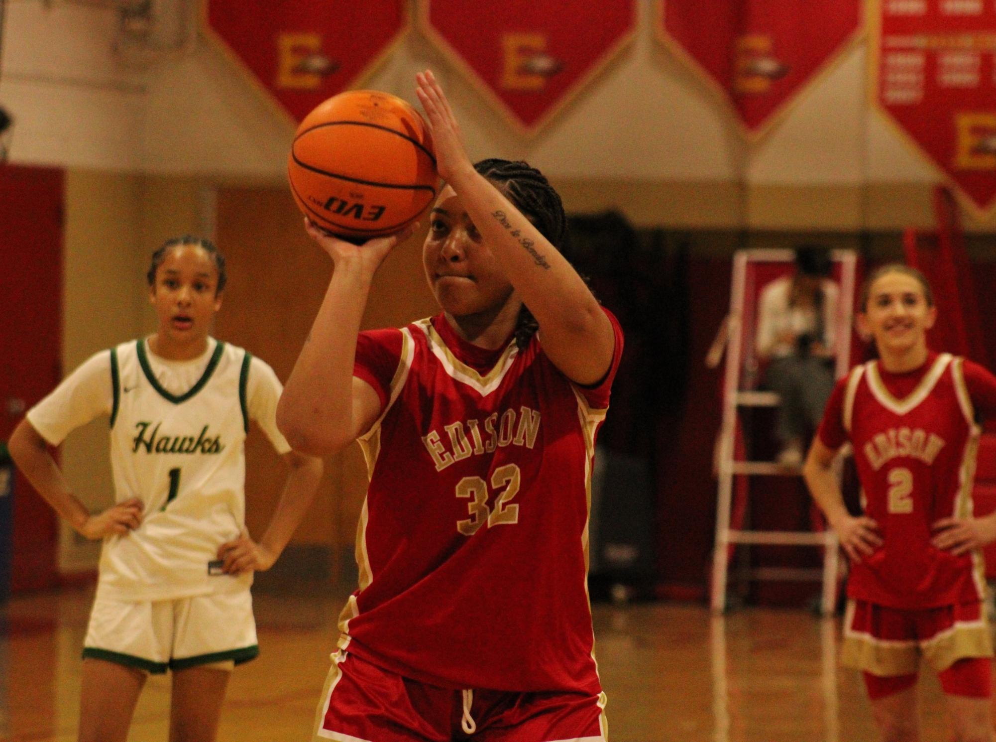 Girls Basketball Team Comeback Against JP Stevens