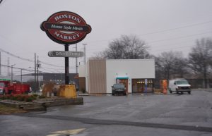 Boston Market, a long-standing drive-thru business near EHS, recently shut its doors. Today, the area is being remodeled as constructions crews work inside.