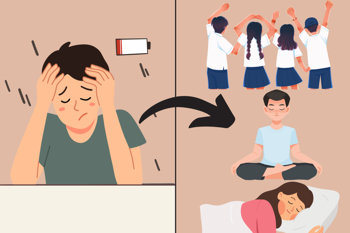 School brings a lot of stress and anxiety to students. What are some ways to alleviate those negative feelings?