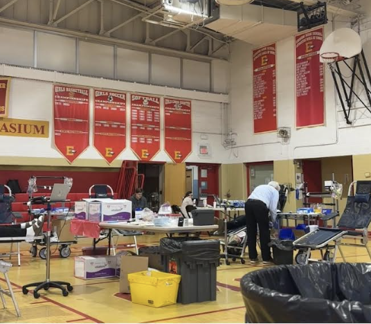On April 29th, Vitalant collected blood donations from EHS Students for patients undergoing surgery or experiencing trauma.