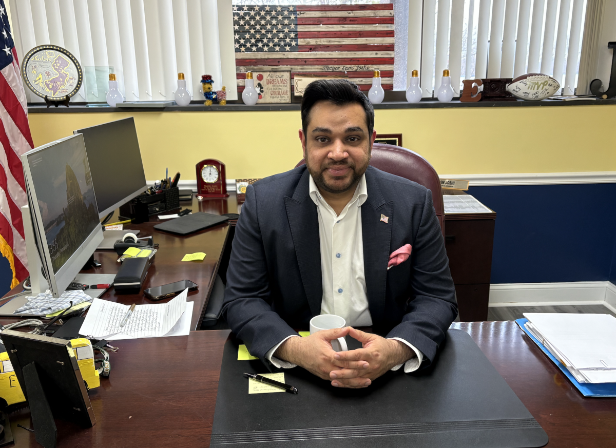 Mr. Sam Joshi, Mayor of Edison, holds the strong belief that leadership requires listening to others and working hard for their best interests.