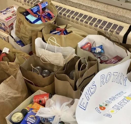 More than 400 items were collected for the Hands of Hope Food Pantry in Edison, NJ.