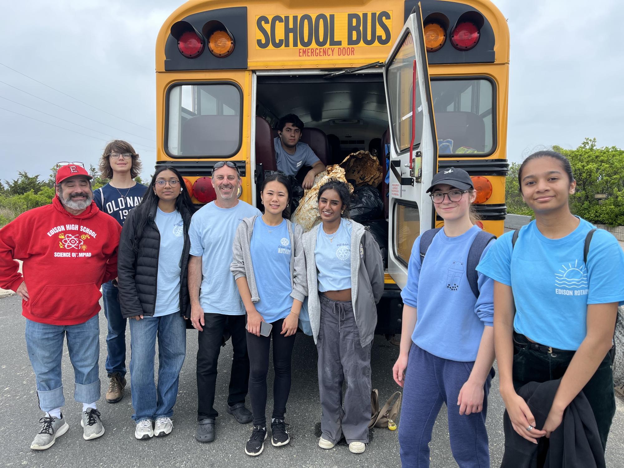 Rotary Triumphs in Sandy Hook Beach Cleanup