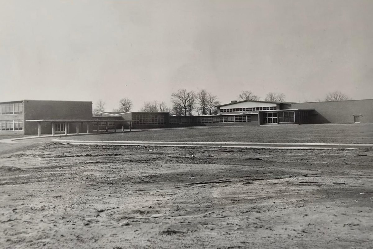 This vintage photo shows Edison High in 1953, when Edison was still known as Raritan Township.