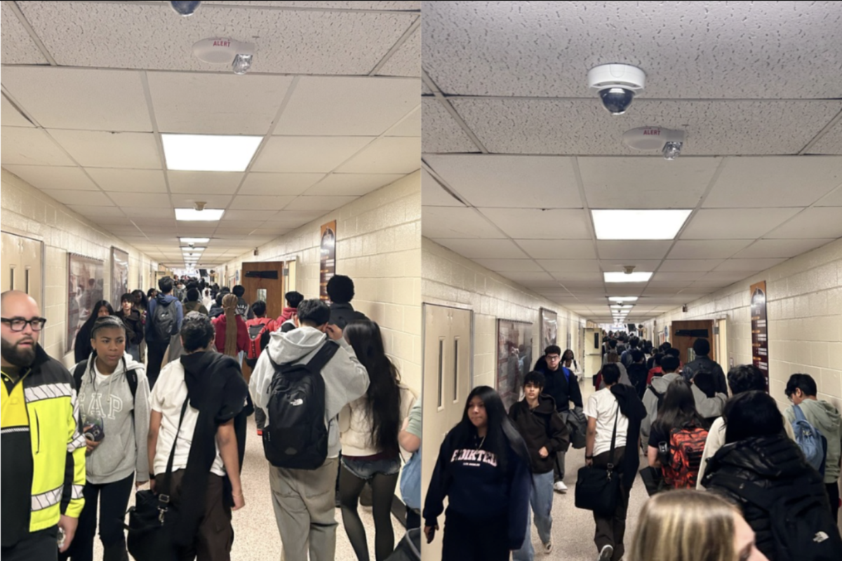 Hustling hallways at EHS sometimes turn a simple walk to class into a stressful rush as students navigate themselves from class to class.