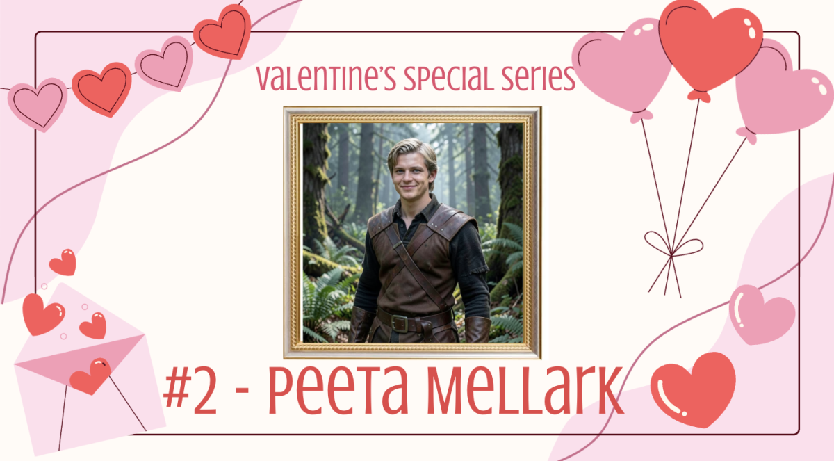 The second candidate for the "book boyfriends" special series is Peeta Mellark, from Suzanne Collins' series, the Hunger Games.