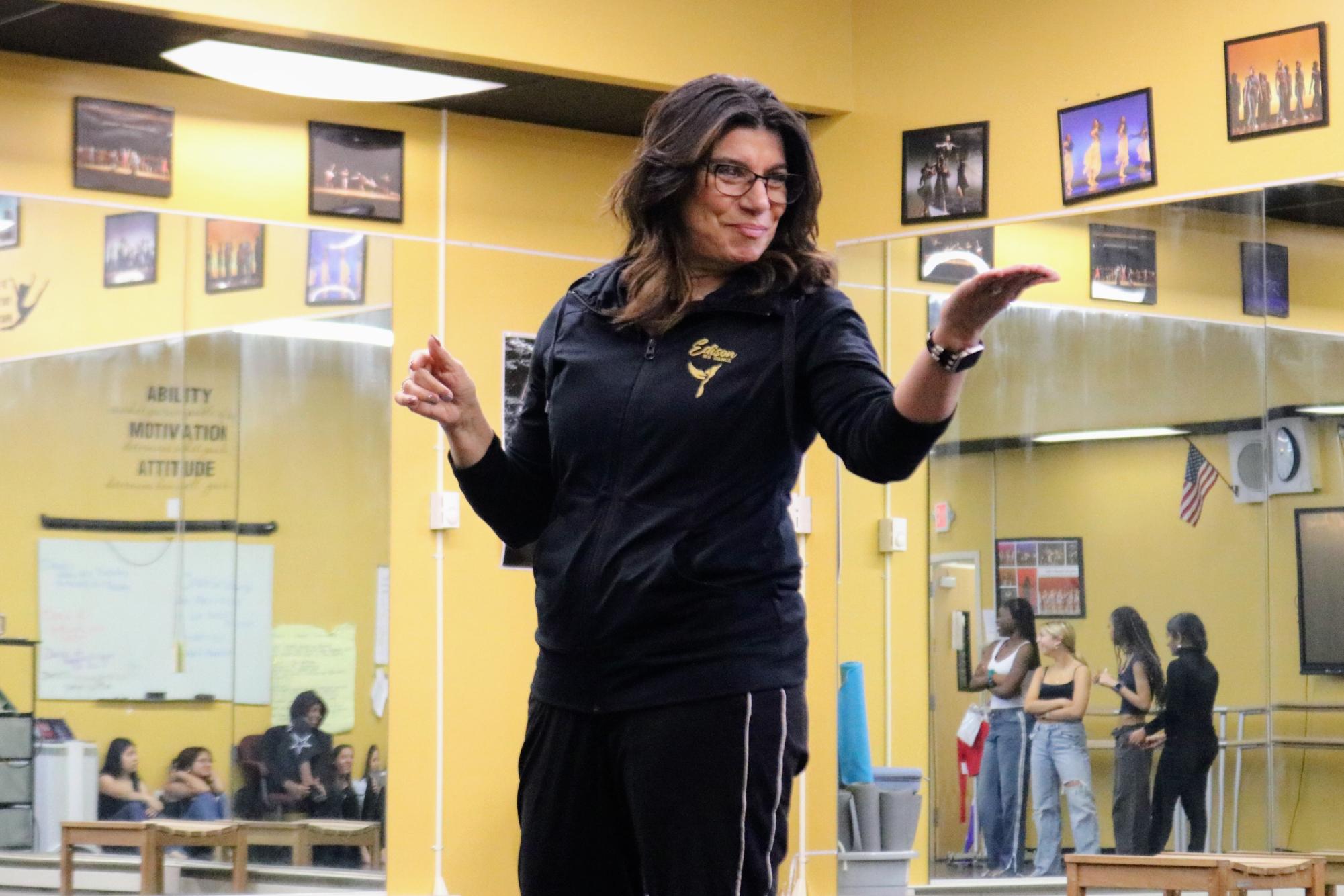 After nine years of teaching dance, Ms. Vicki Jenkins has been named the 2025-2026 Teacher of the Year.