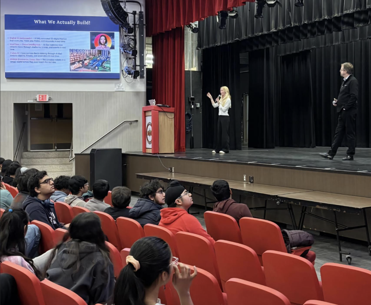EHS hosts a presentation on "AI's Role in the Modern World" by SHI's AI & Cyber Labs, explaining their sector's projects and the application of new technologies.