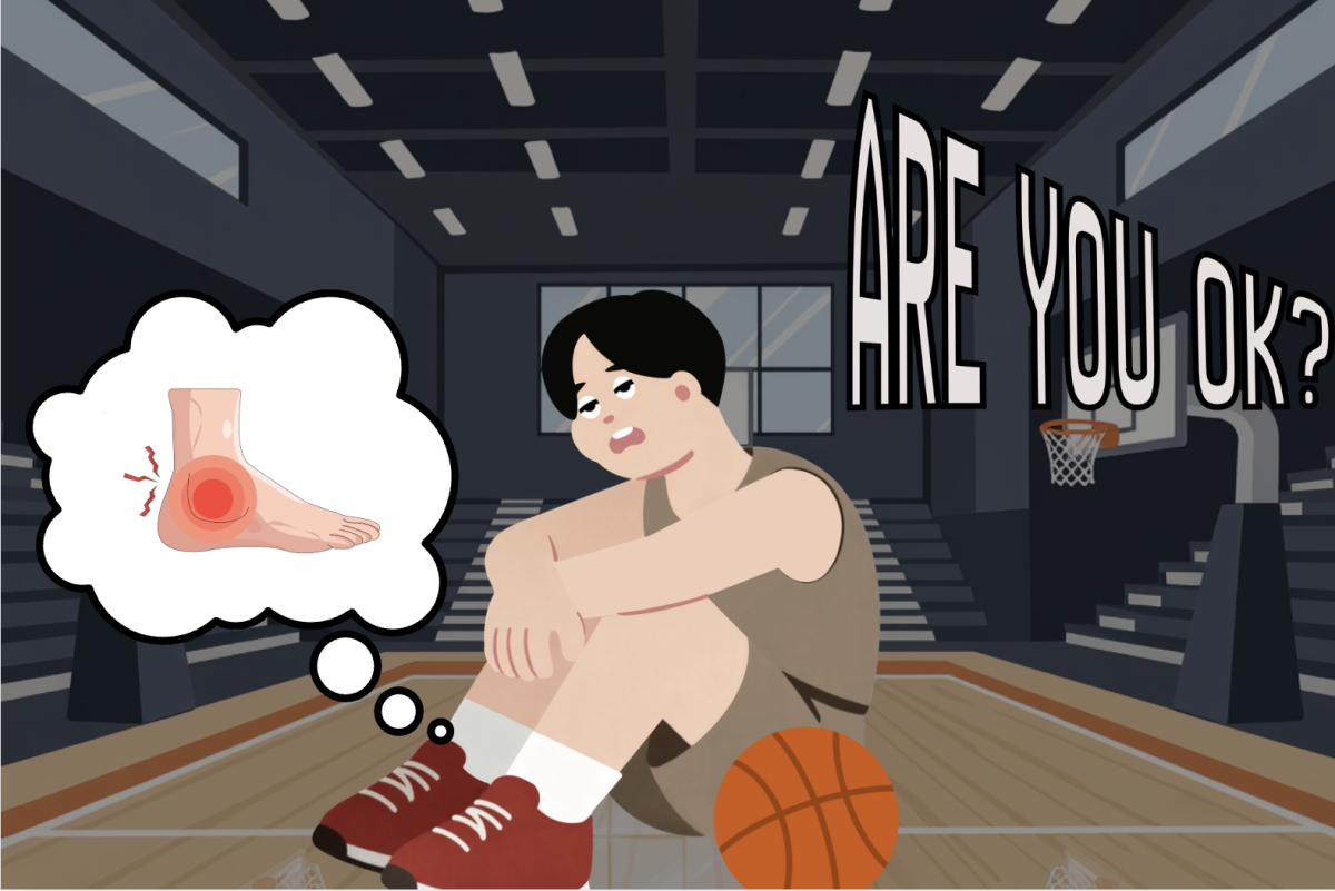 Athletes balance recovery with unwavering support for the team they love.